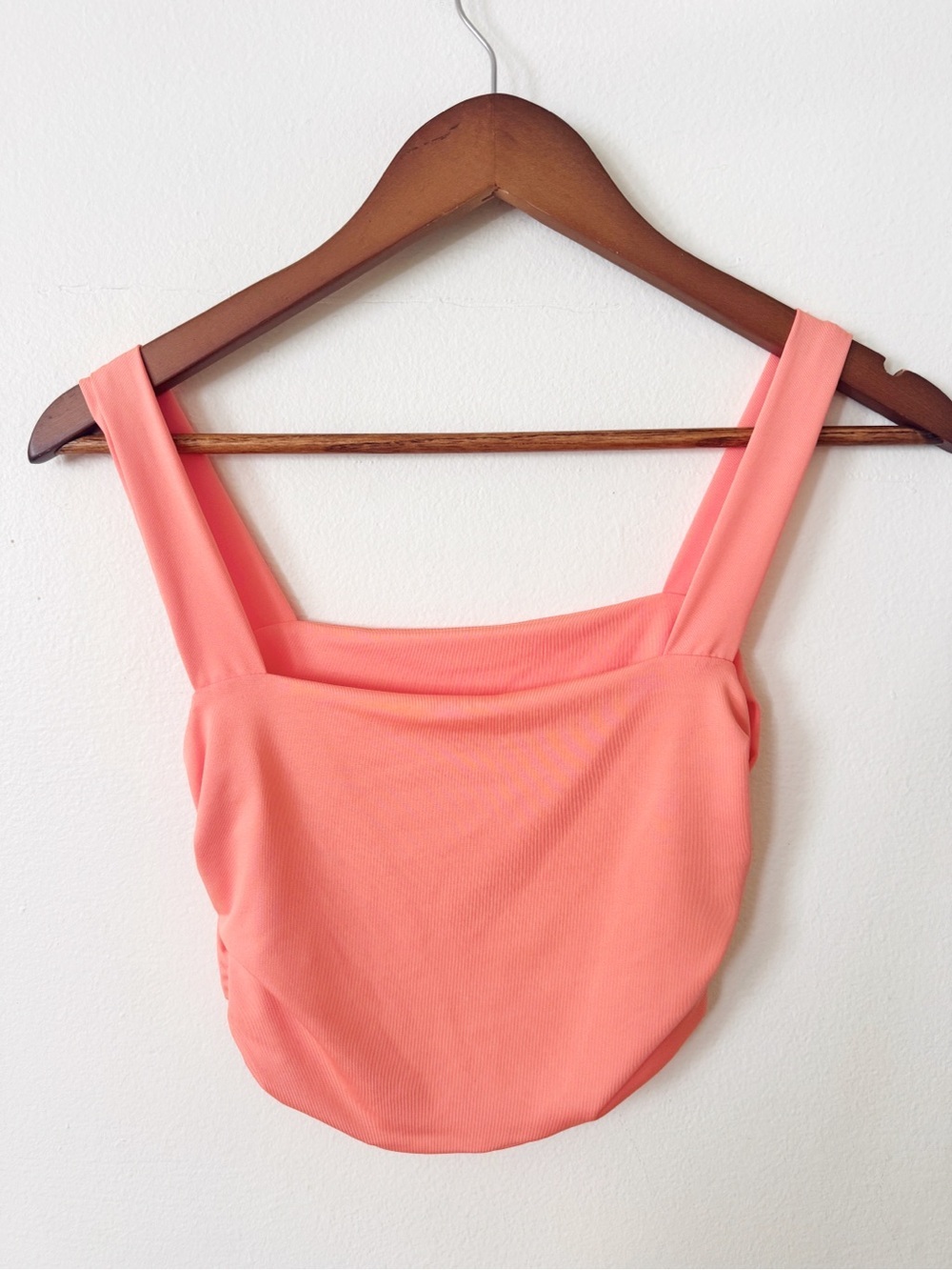 SHEIN Coral Square Neck Cropped Tank Top small - Picture 4 of 5